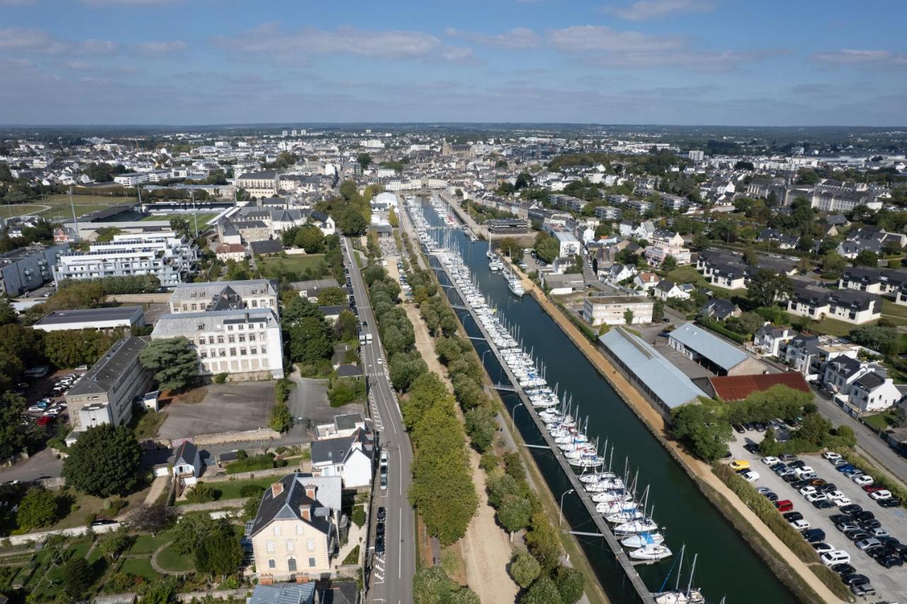 Un Appartement Penthouse D'Exception Sur Le Port De Vannes Ngoại thất bức ảnh