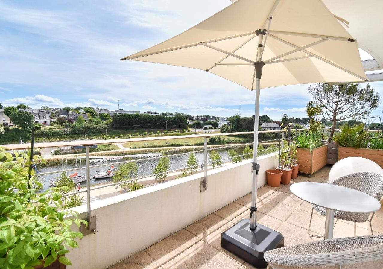 Un Appartement Penthouse D'Exception Sur Le Port De Vannes Ngoại thất bức ảnh