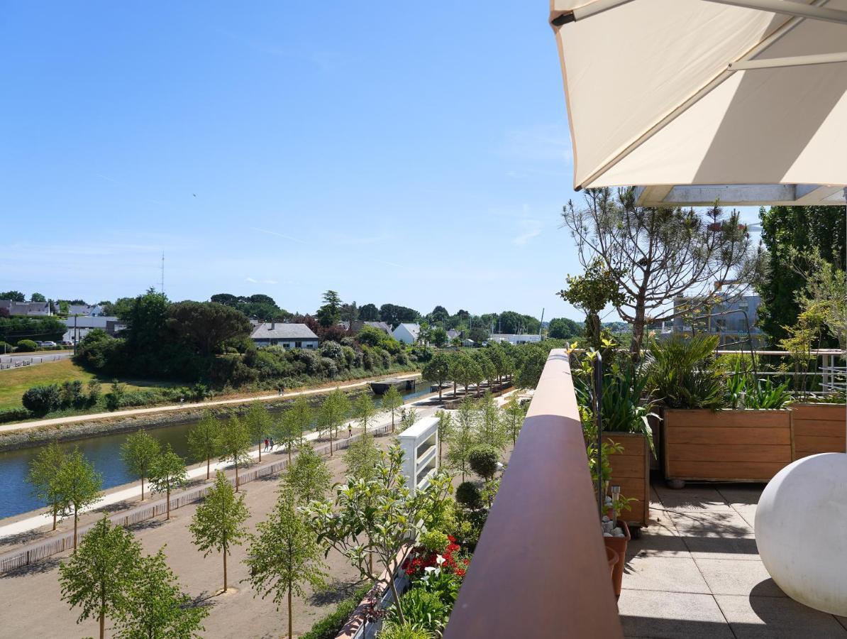 Un Appartement Penthouse D'Exception Sur Le Port De Vannes Ngoại thất bức ảnh